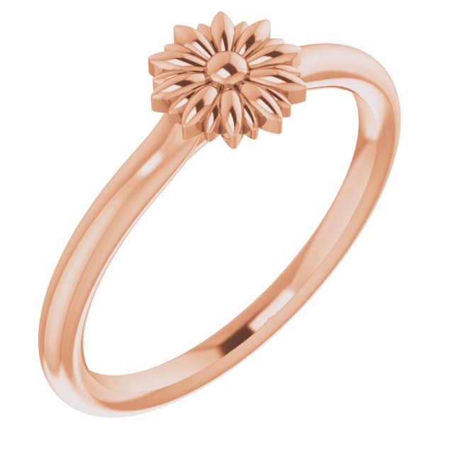 Stackable Floral Ring