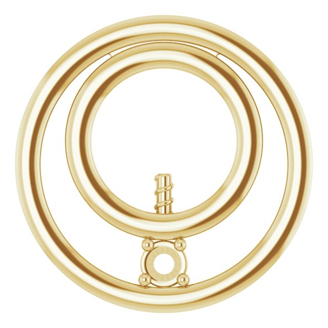 Family Pearl Circle Necklace or Pendant