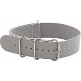  NATO® Gray Leather Watch Band
