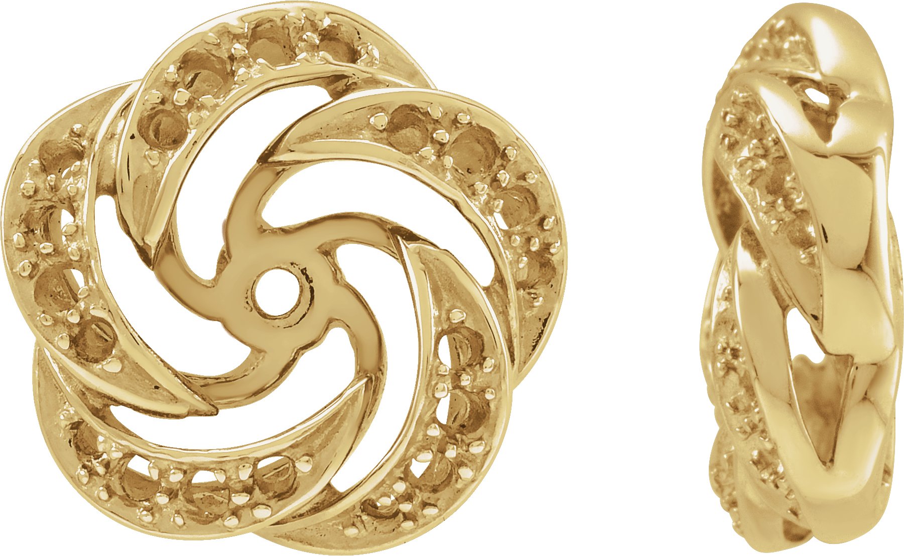 Floral-Inspired Earring Jackets