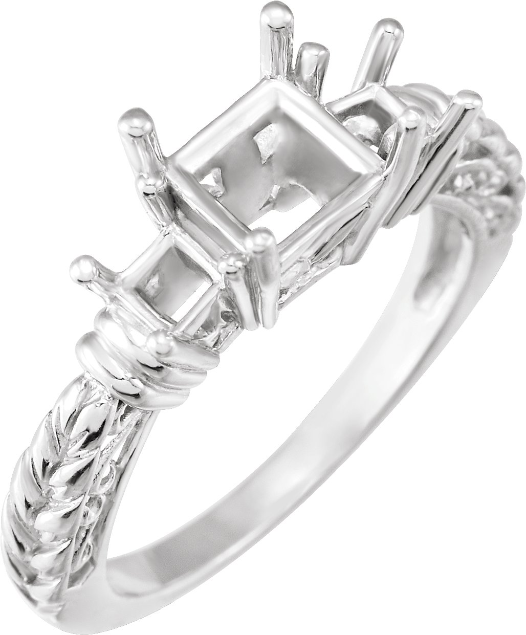 Three-Stone Engagement  Ring