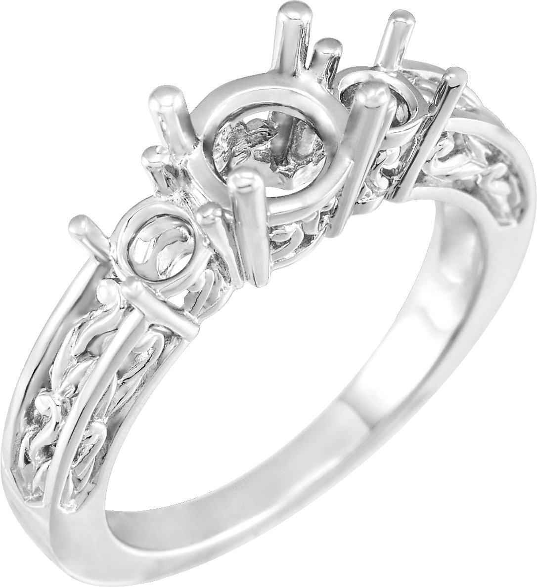 Three-Stone Engagement Ring