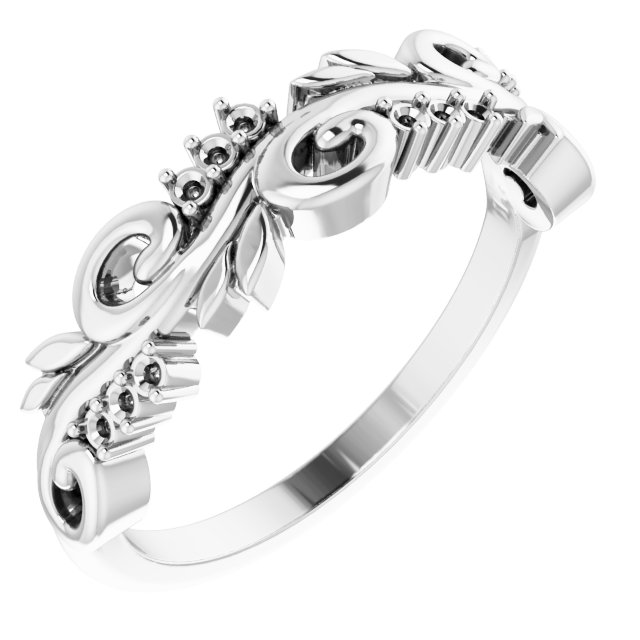 Floral Anniversary Band