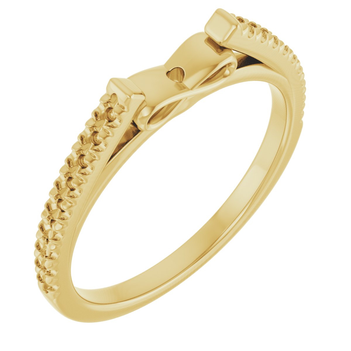 Infinity-Inspired Accented Peg Shank