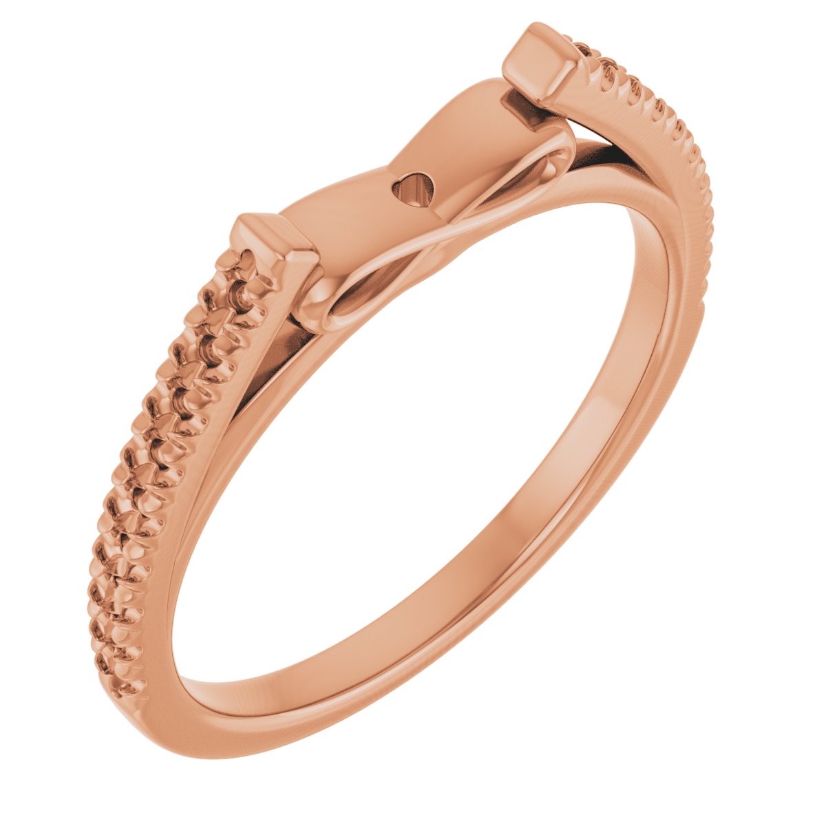 Infinity-Inspired Accented Peg Shank