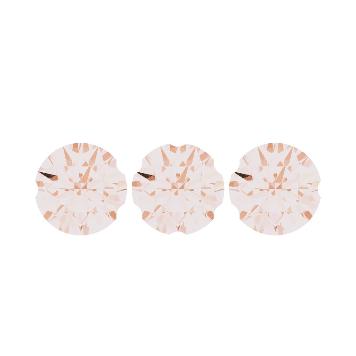 Three-Stone Bar Necklace or Center