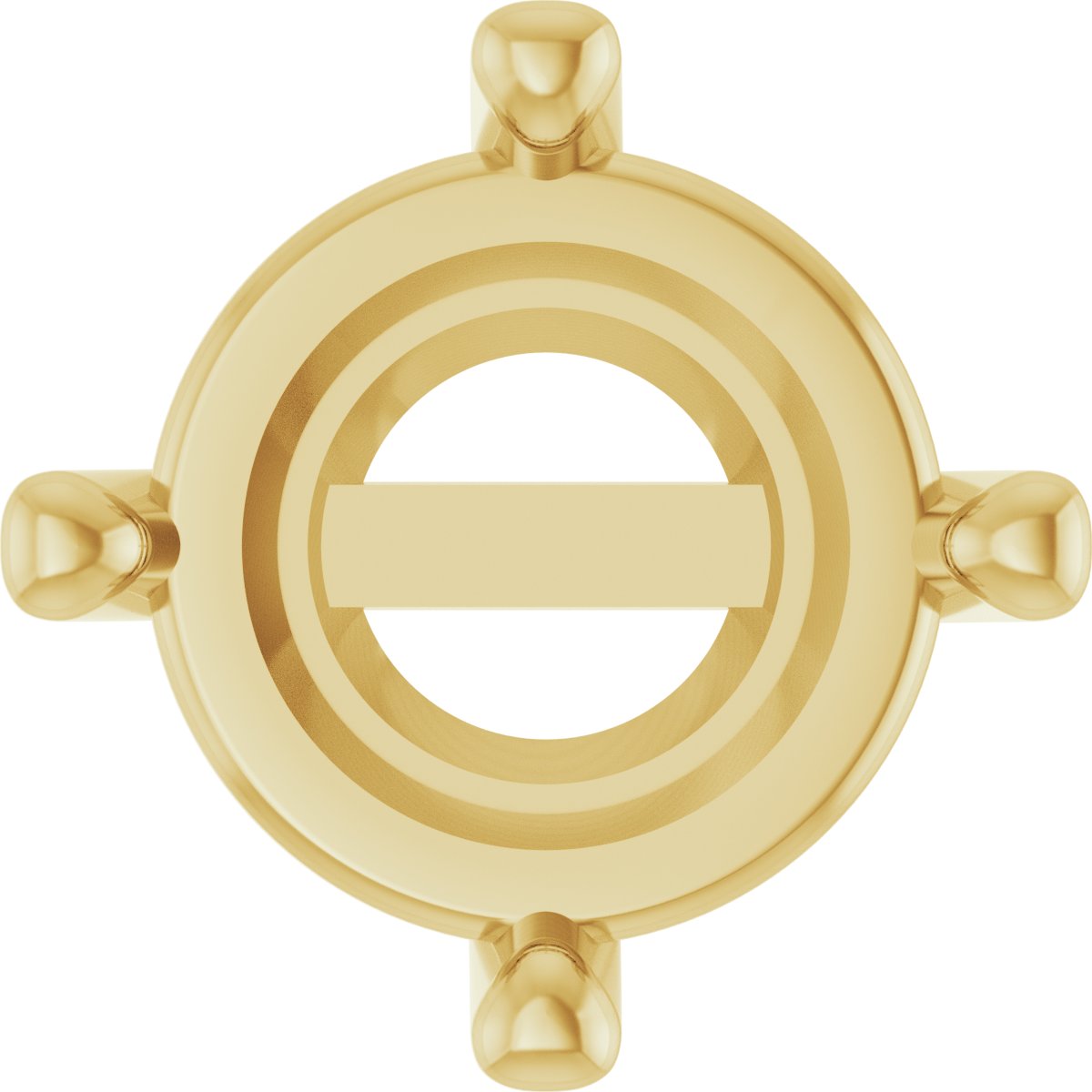 Rose-Cut Earring Setting