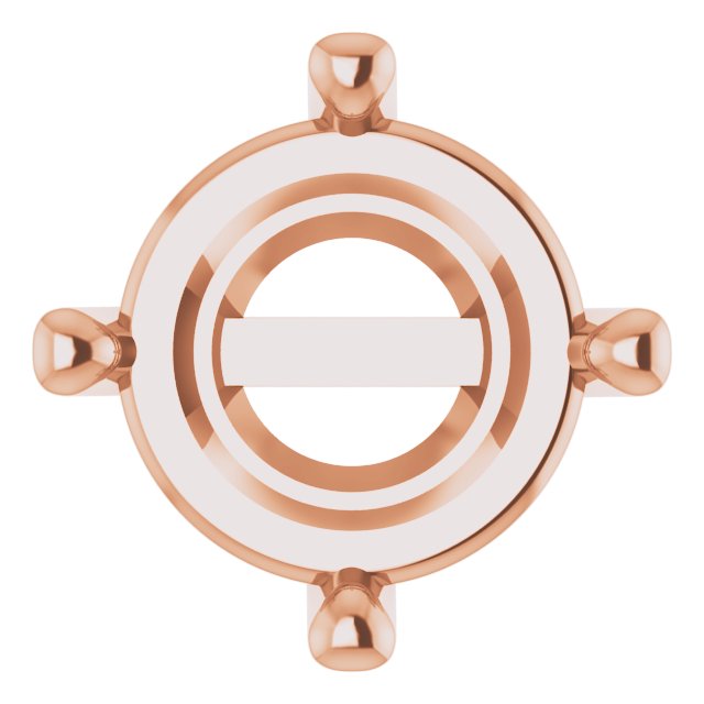Rose-Cut Earring Setting