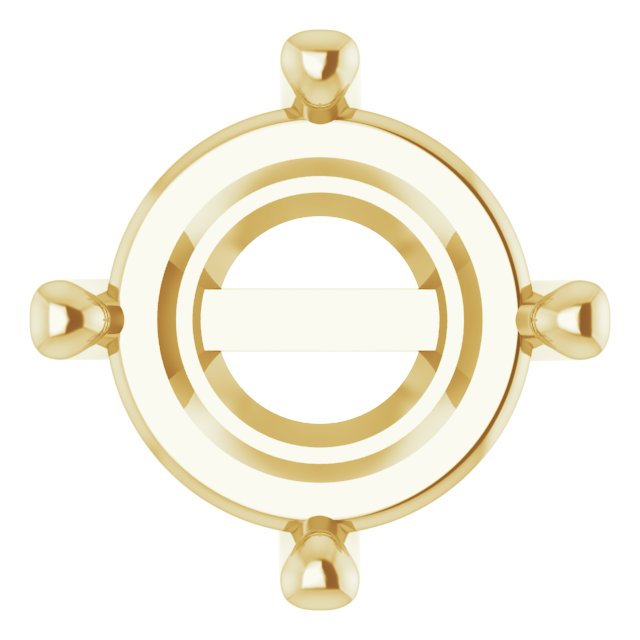 Rose-Cut Earring Setting