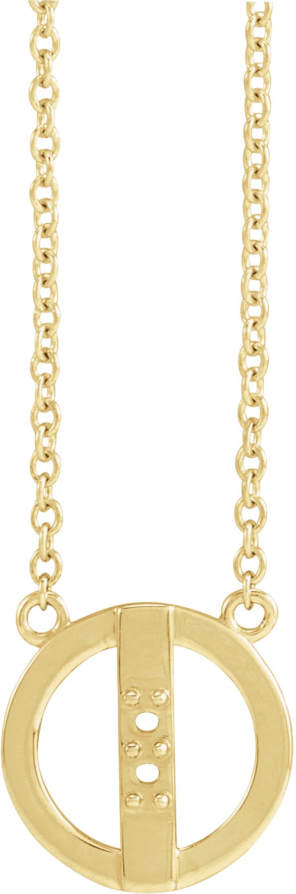 Family Circle Necklace or Center