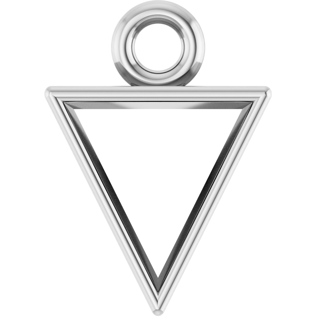 Bezel-Set Dangle