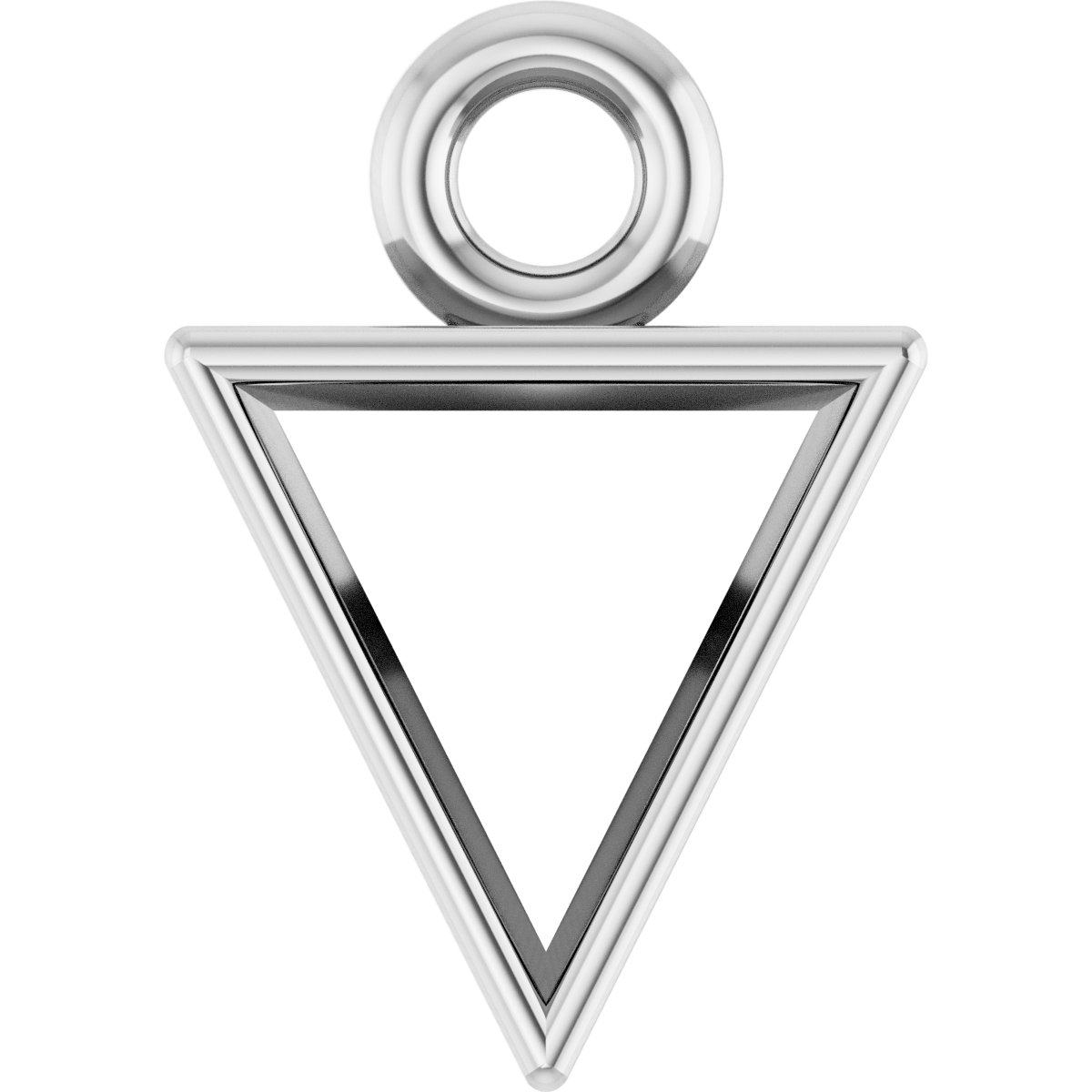Bezel-Set Dangle