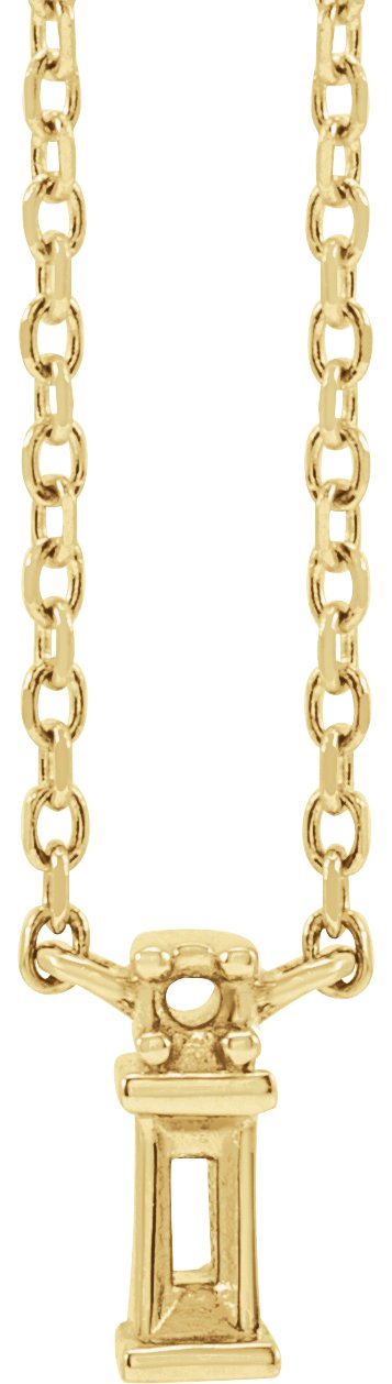 Baguette Bar Necklace or Center