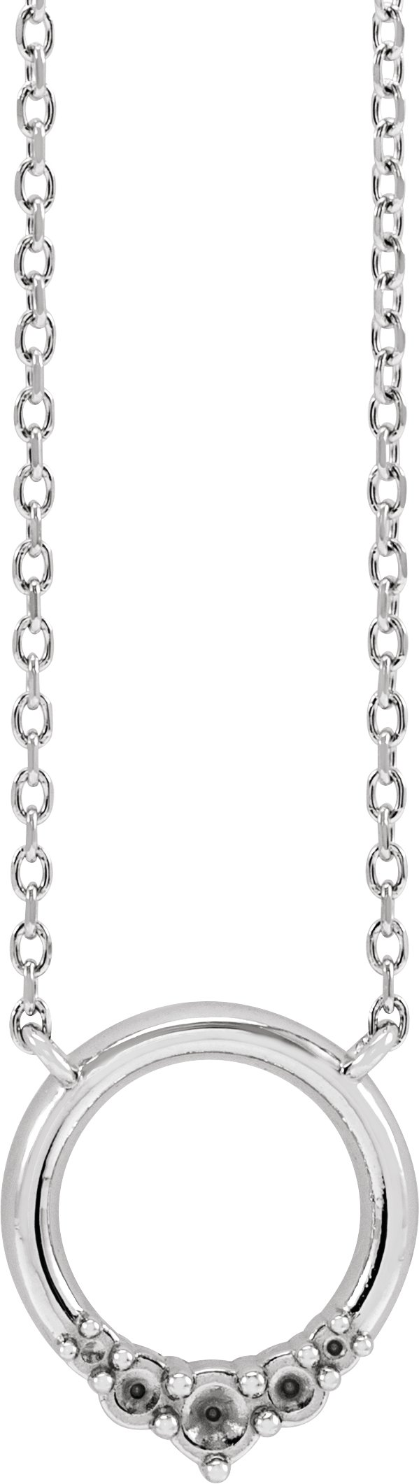 Circle Necklace or Center