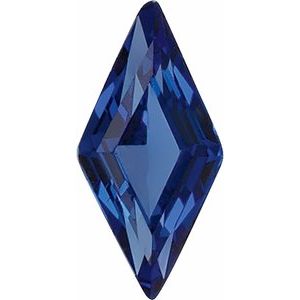 Blueサファイア 9x4.5 mm Kite Step-Cut Lab-Grown Blue Sapphire | Stuller