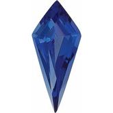 Shield Lab-Grown Blue Sapphire