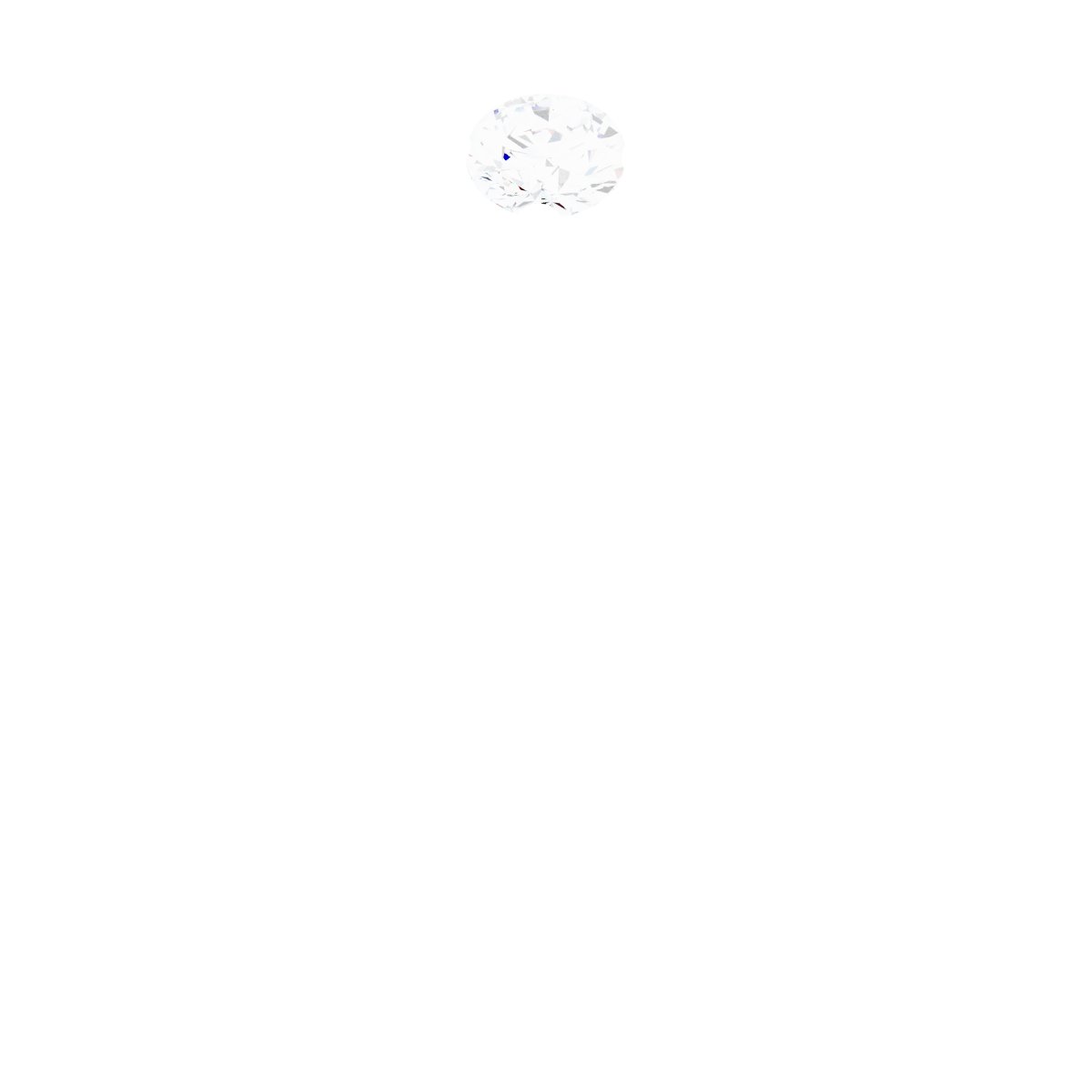 14k White Gold