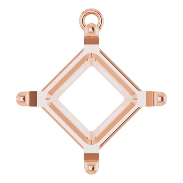 Round 4-Prong Basket Dangle