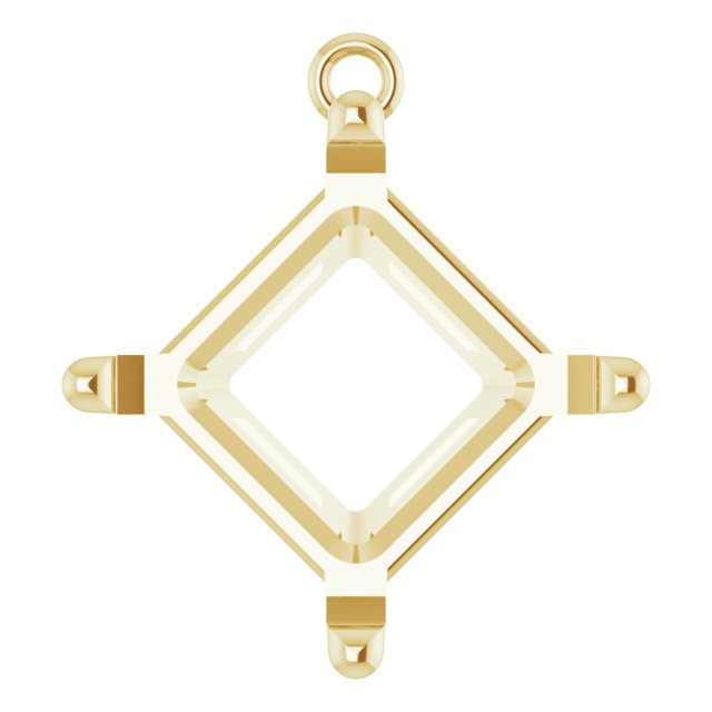 Round 4-Prong Basket Dangle