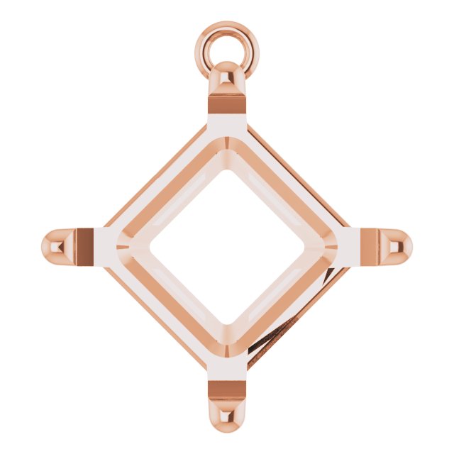 Round 4-Prong Basket Dangle