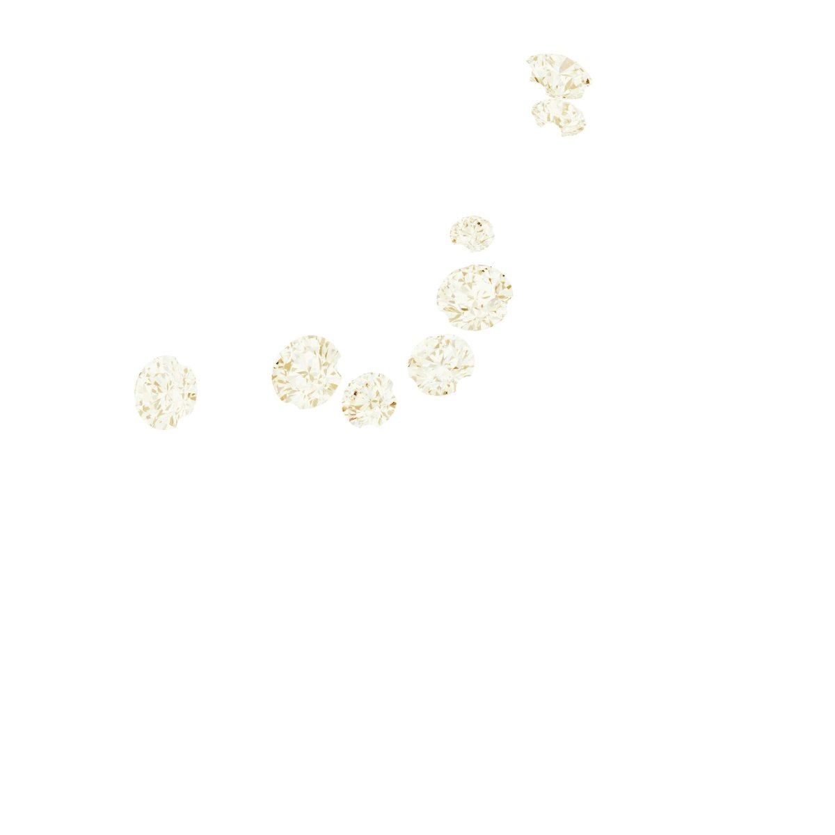14K Yellow 1/6 CTW Natural Diamond Matching Band