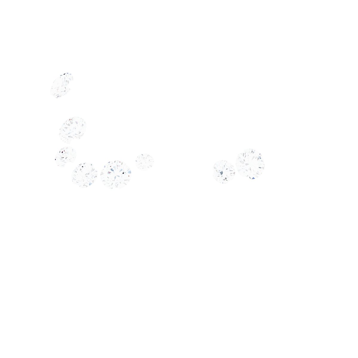 14K White 1/6 CTW Natural Diamond Matching Band-5