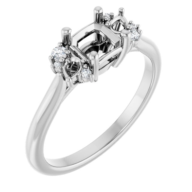 14k White Gold
