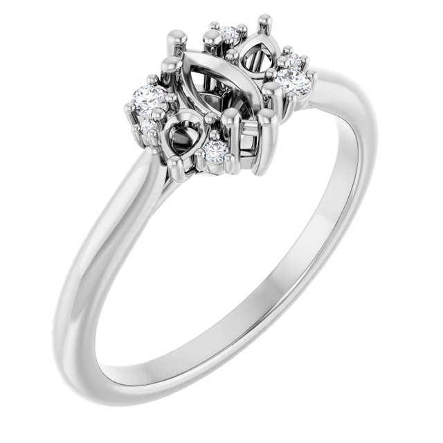 14k White Gold