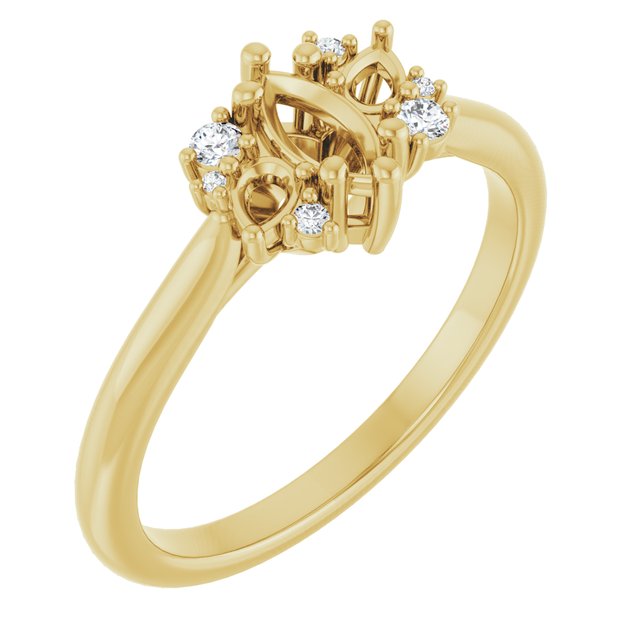 14k Yellow Gold