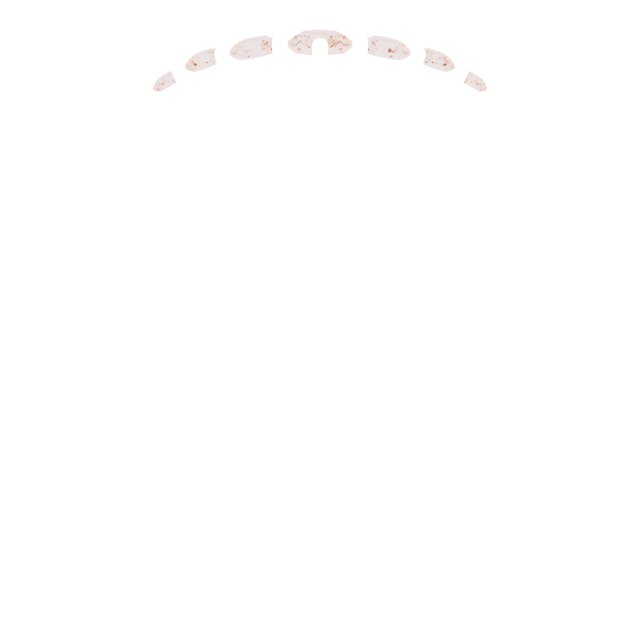 14K Rose 1/6 CTW Natural Diamond Matching Band-2
