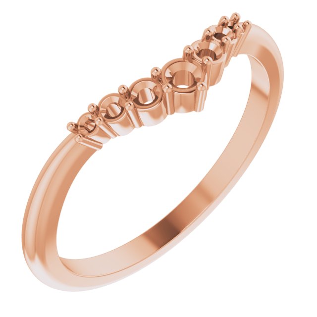 Accented Engagement Ring or Band