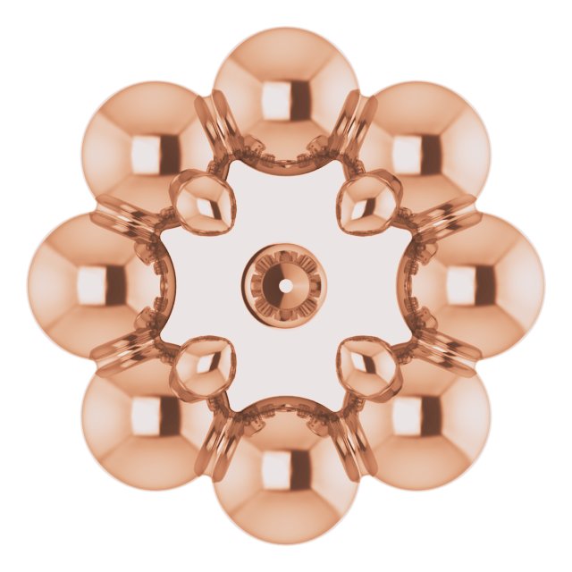 Accented Beaded Daisy Trim
