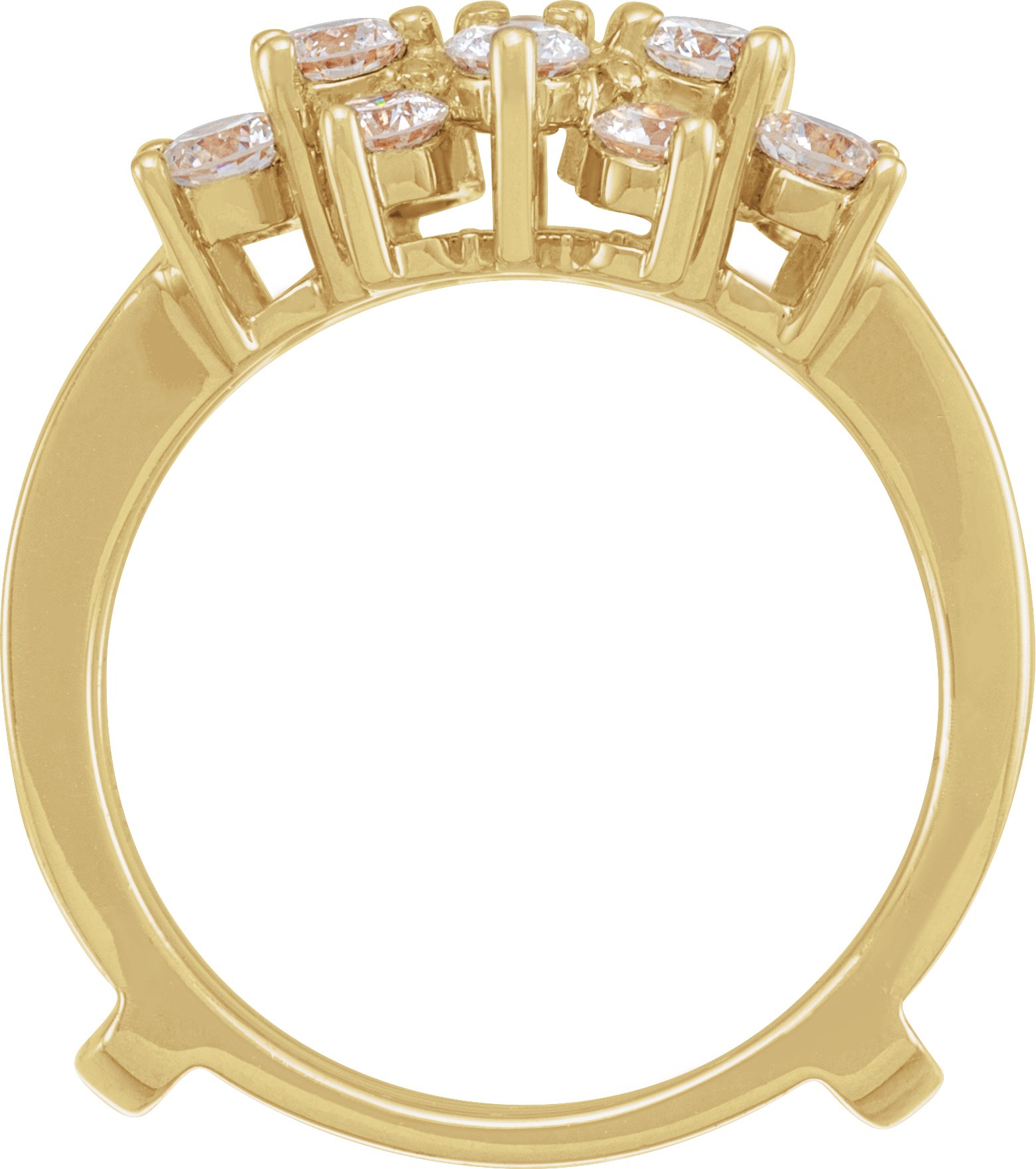 Alternative view of Ring Guard – 14K Yellow Gold