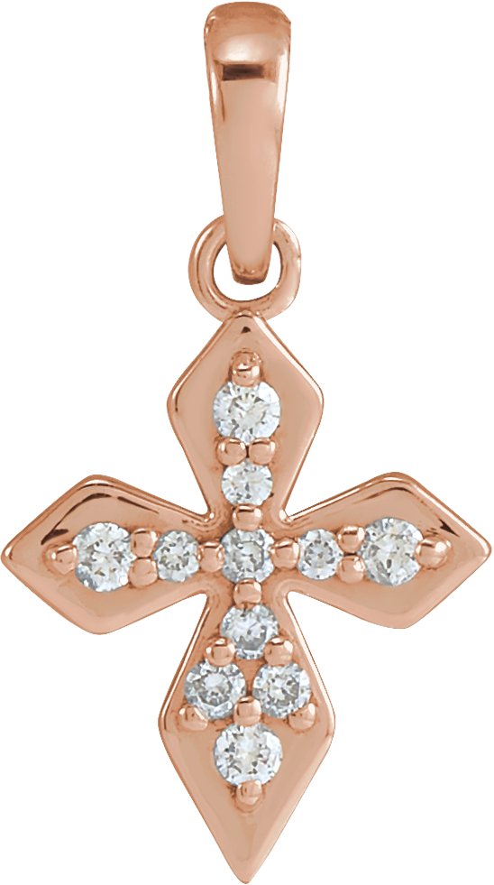 Petite Cross Necklace or Pendant