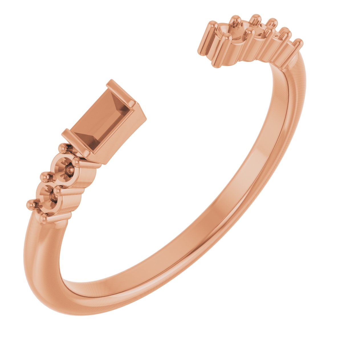Accented Engagement Ring or Band