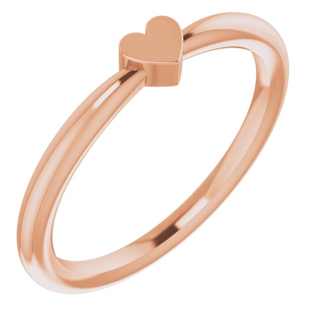 Family Engravable Heart Ring