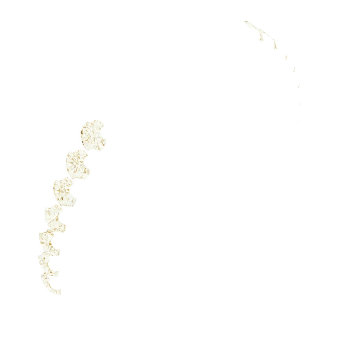 Infinity-Inspired Accented Peg Shank
