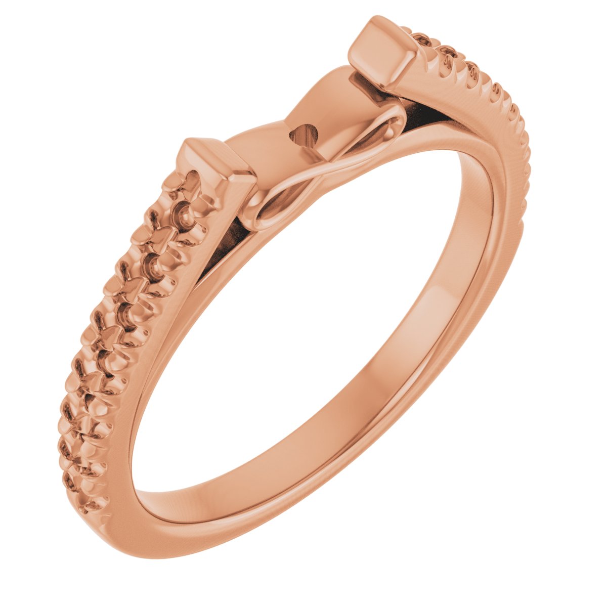 Infinity-Inspired Accented Peg Shank