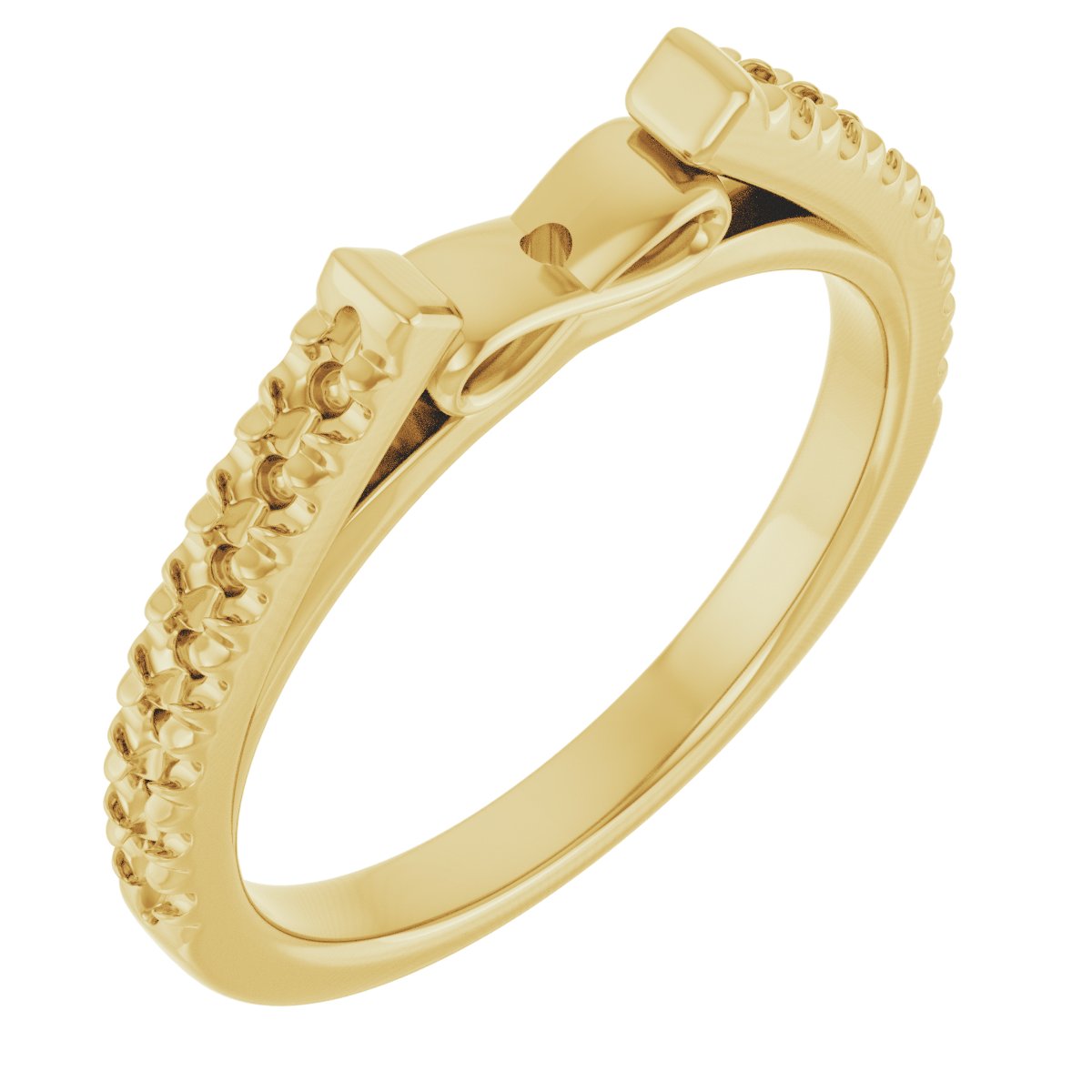 Infinity-Inspired Accented Peg Shank