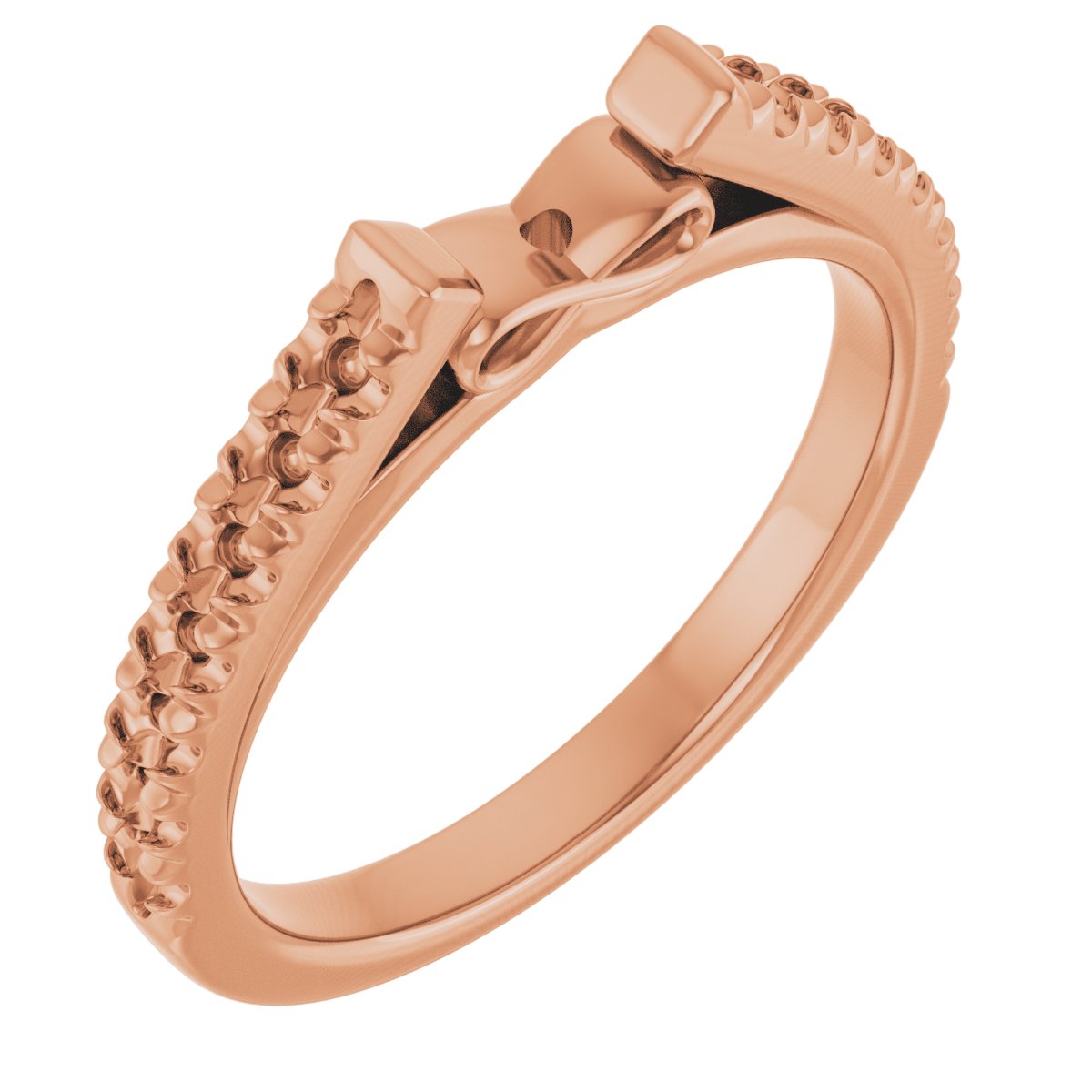 Infinity-Inspired Accented Peg Shank