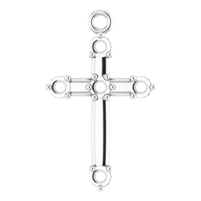 Accented Cross Dangle