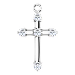 Accented Cross Dangle