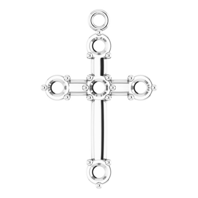 Accented Cross Dangle