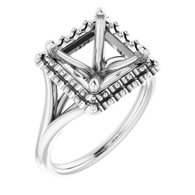 Halo-Style Engagement Ring