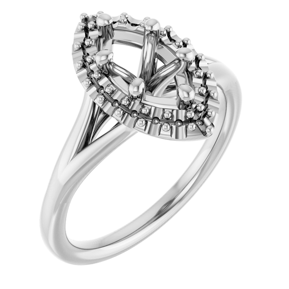 Halo-Style Engagement Ring