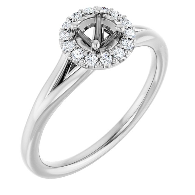 14k White Gold