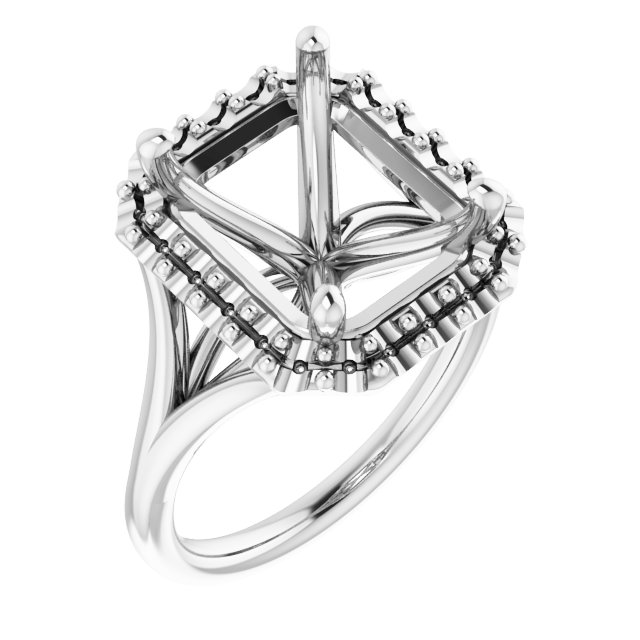 Halo-Style Engagement Ring