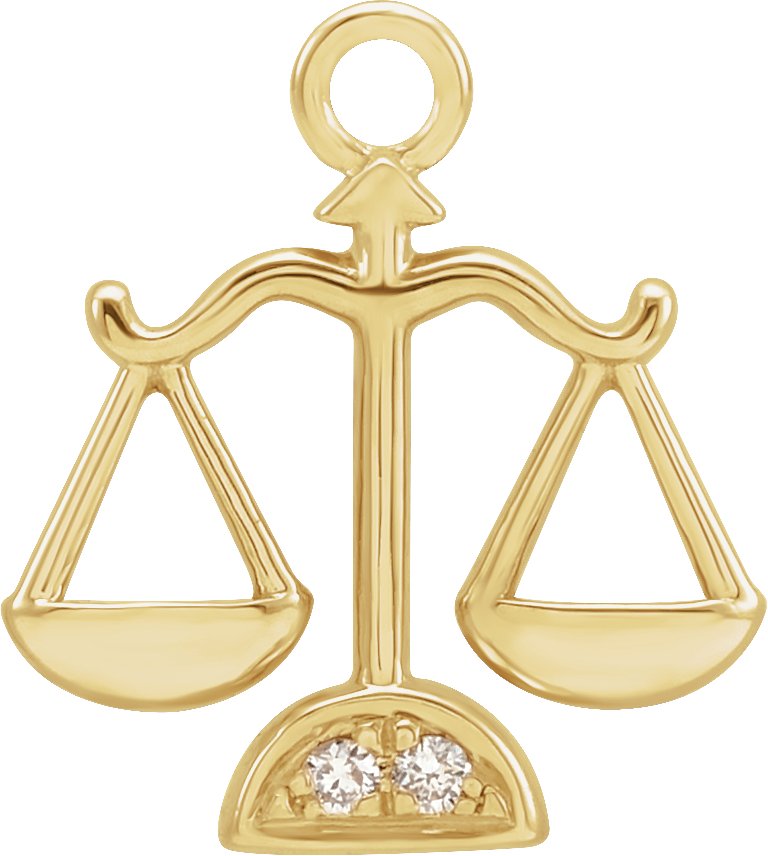 Petite Pavé® Zodiac Dangle