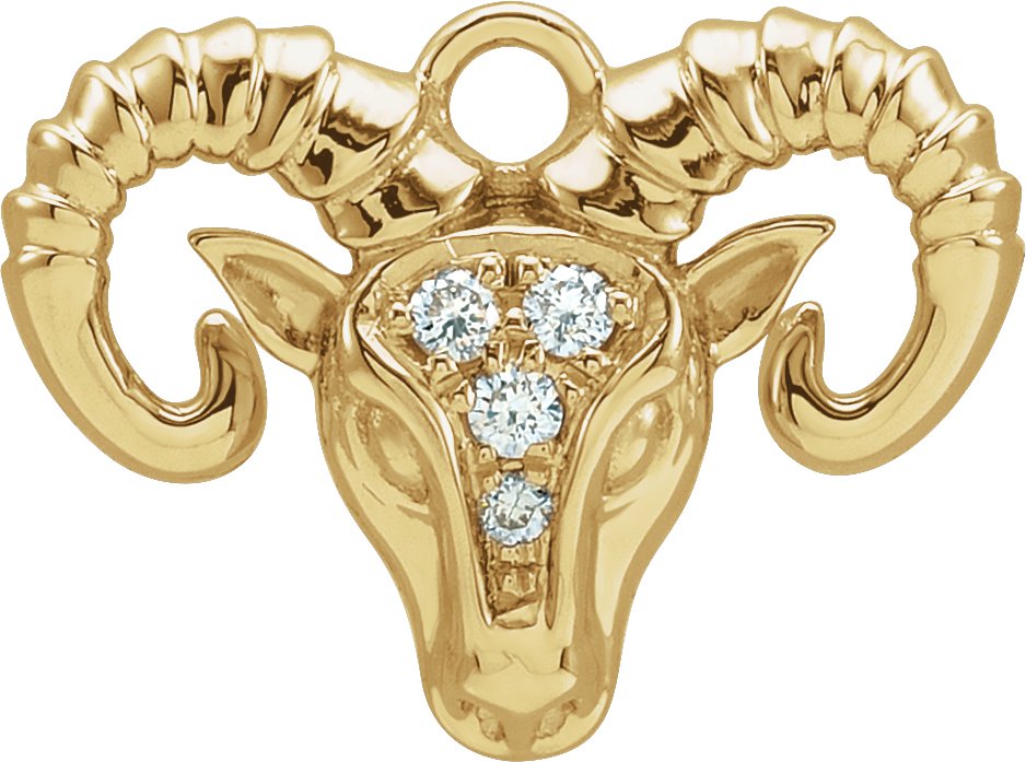 Petite Pavé® Zodiac Dangle