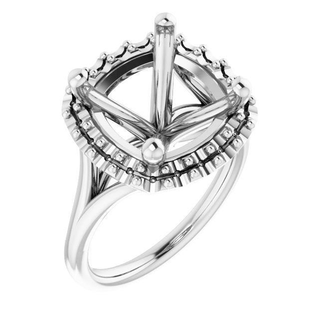 Halo-Style Engagement Ring
